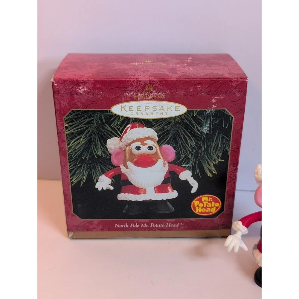 Vintage 1999 Hallmark Keepsake Christmas Ornament North Pole Mr Potato Head NEW